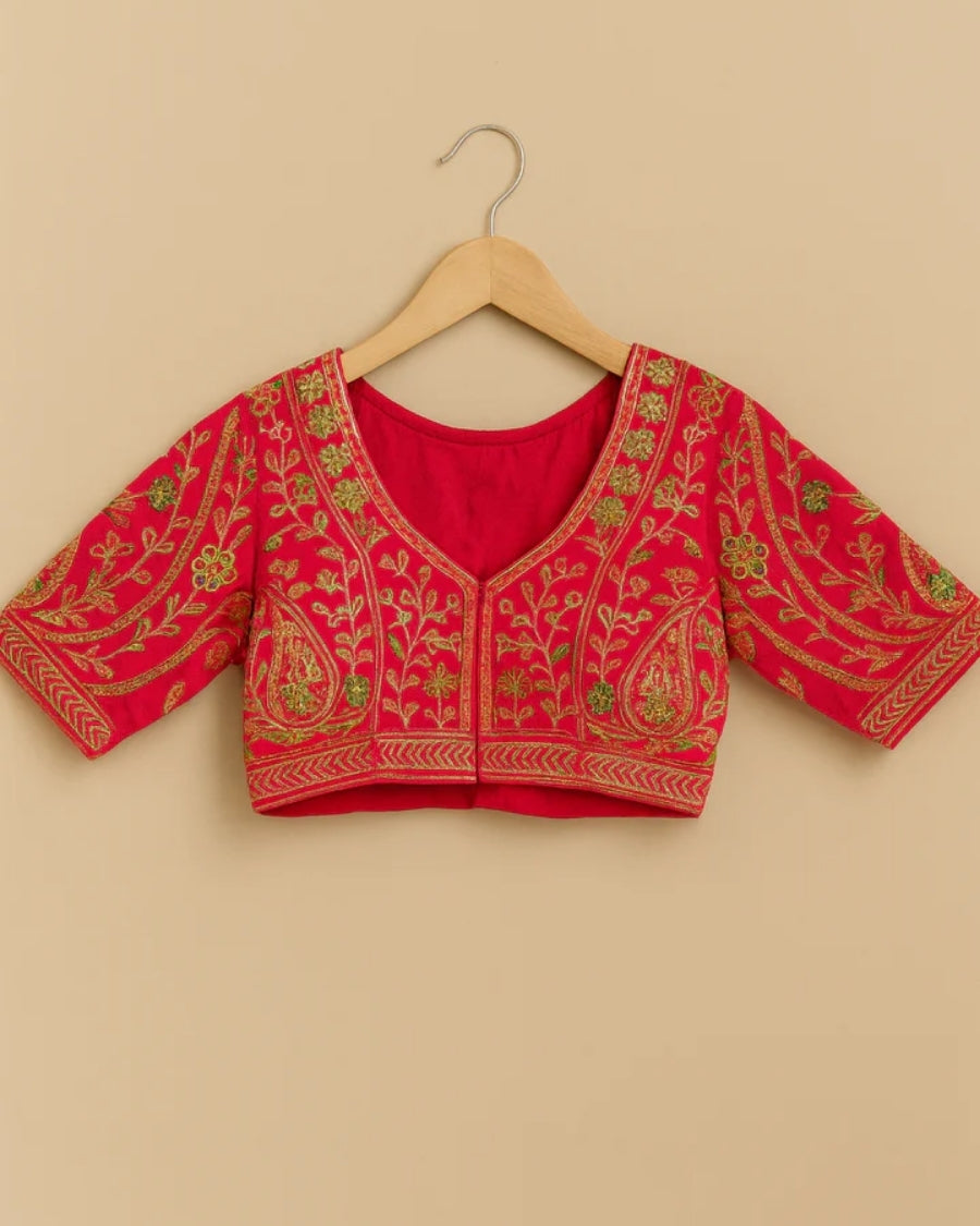 Gulabi Dori Blouse