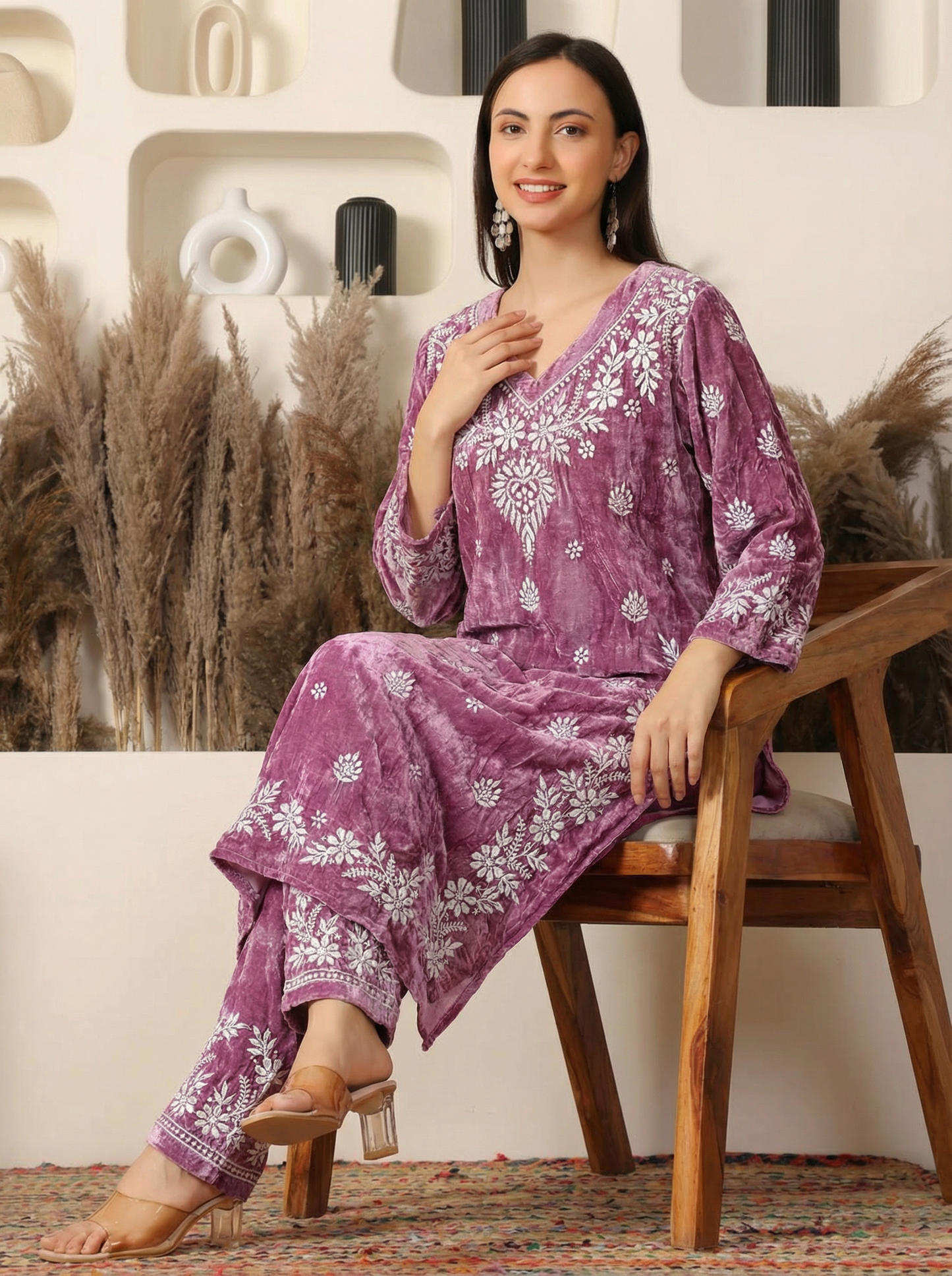 Rivaayat Velvet coord Set