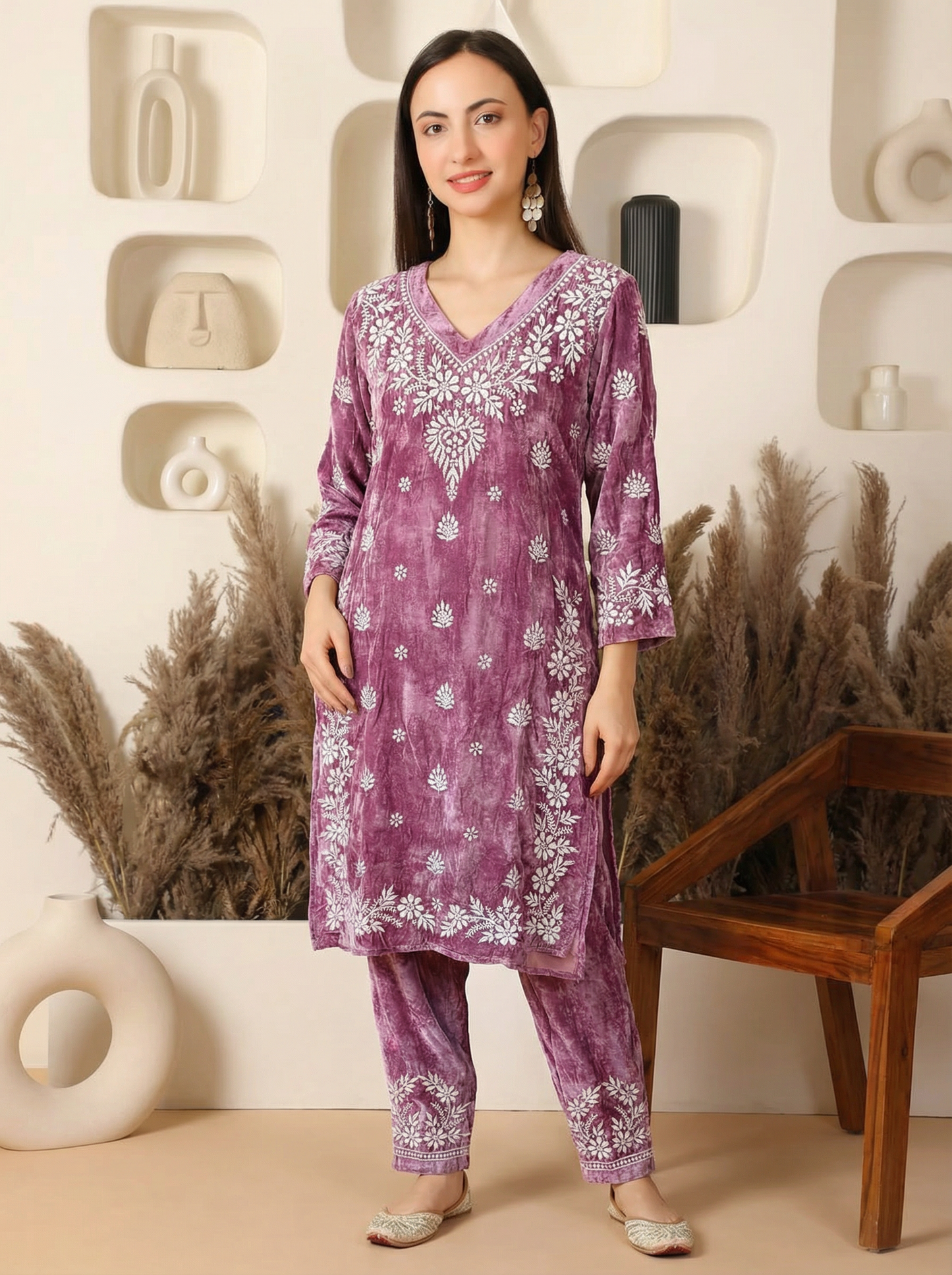 Rivaayat Velvet coord Set