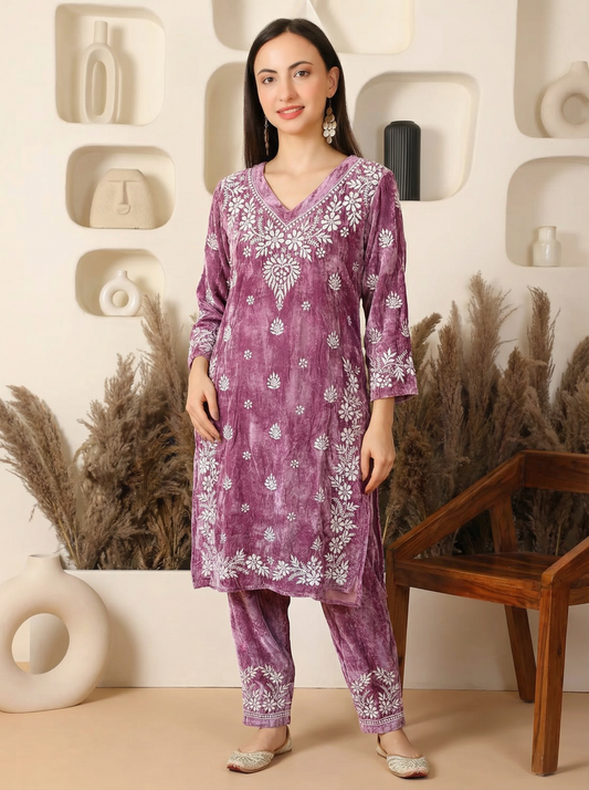 Rivaayat Velvet coord Set