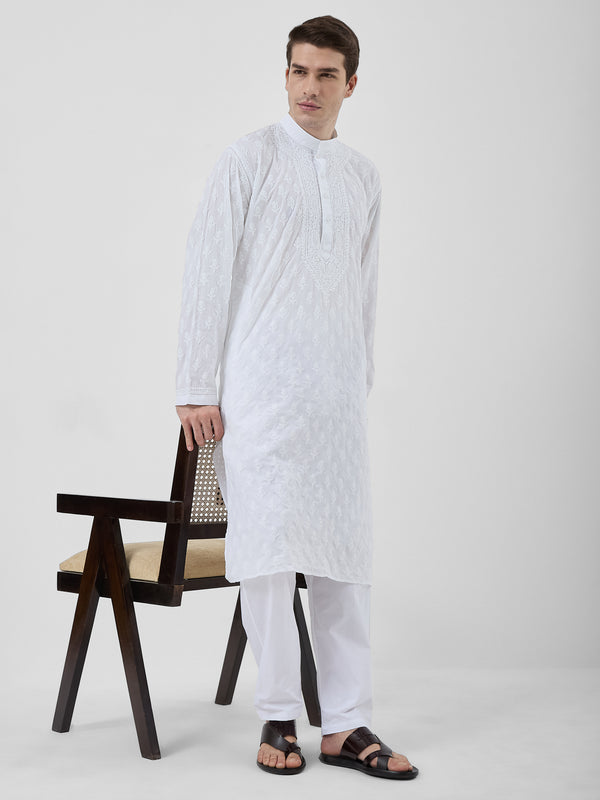 The Zayn Chikankari Kurta Ensemble
