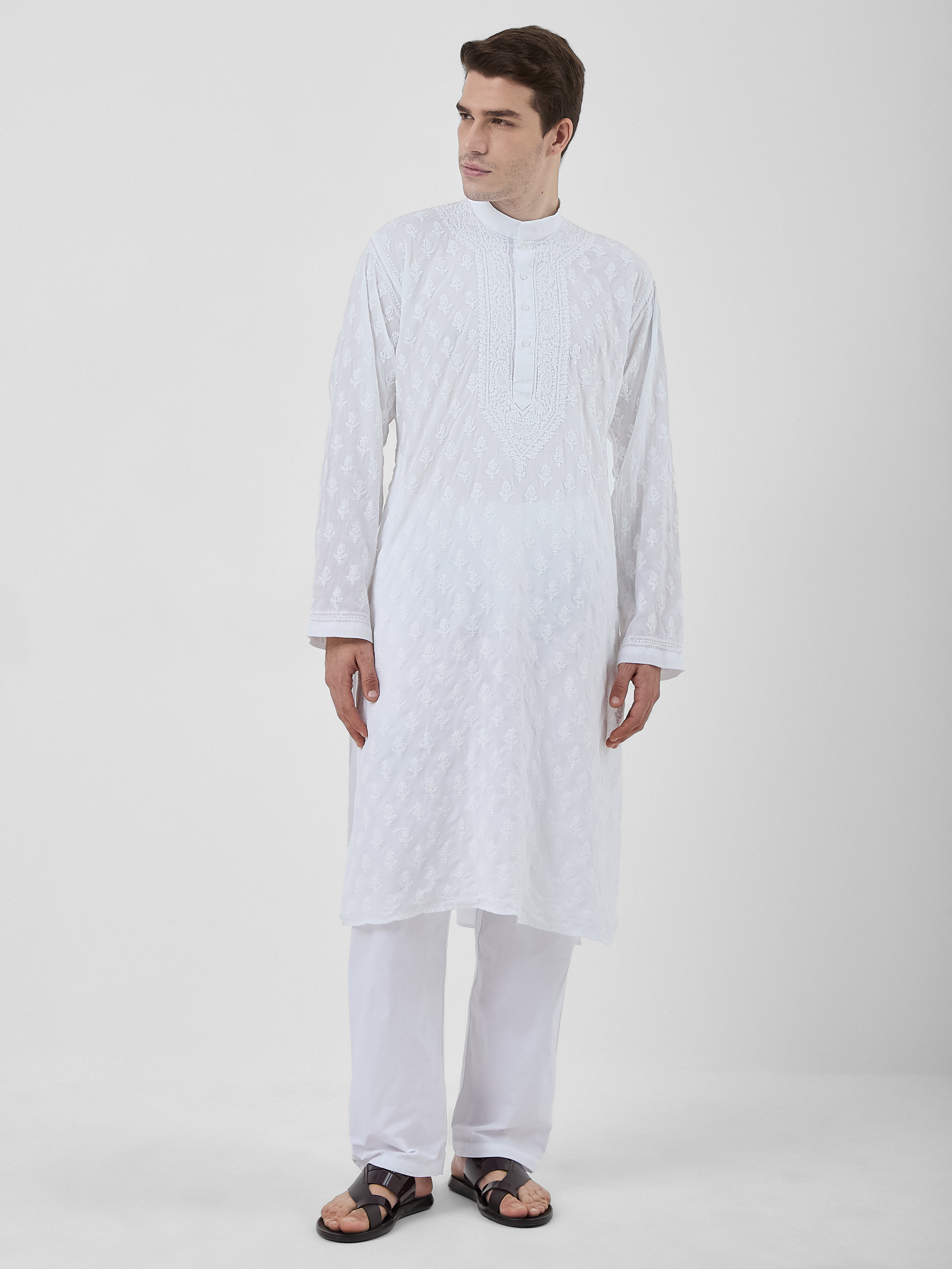 The Zayn Chikankari Kurta Ensemble