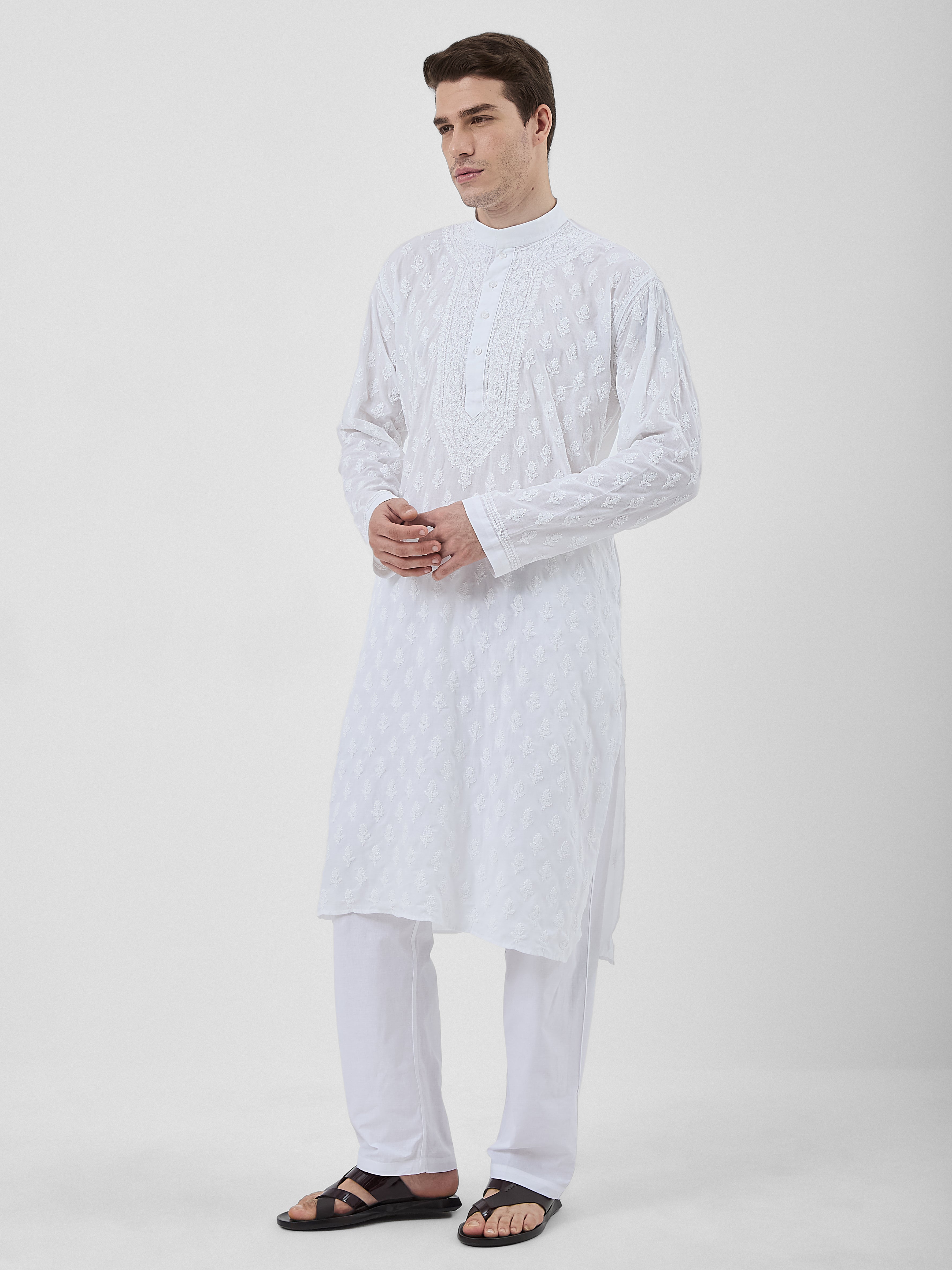 The Zayn Chikankari Kurta Ensemble