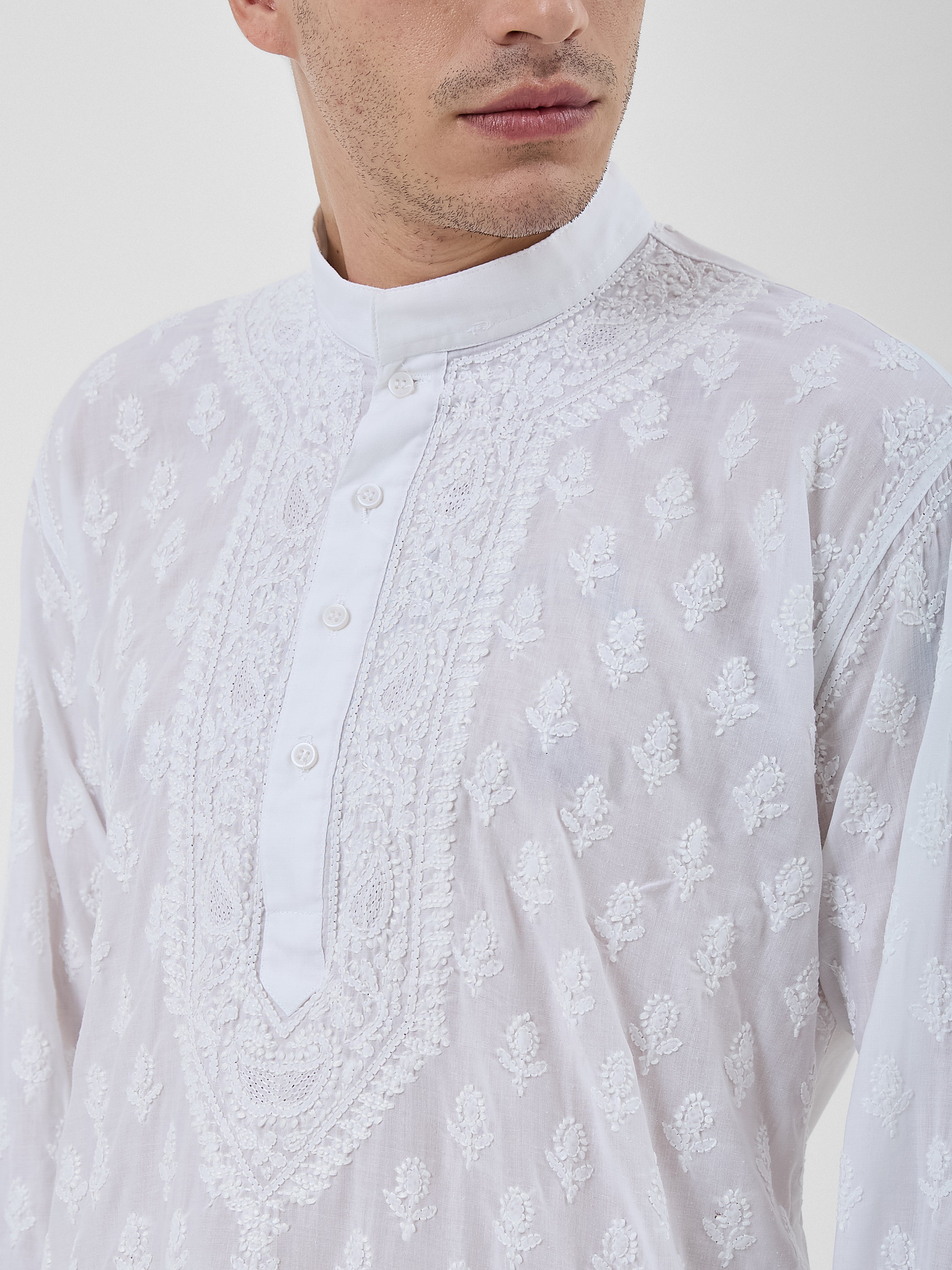 The Zayn Chikankari Kurta Ensemble