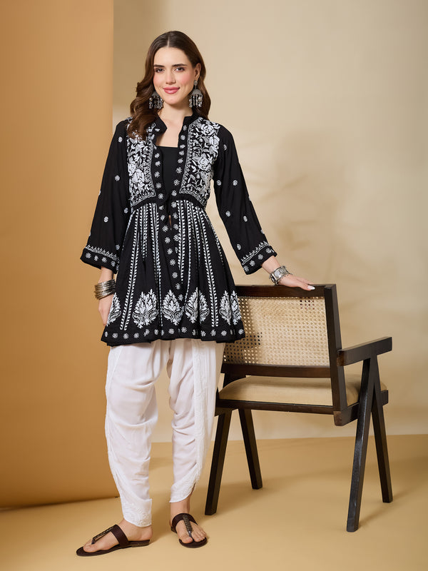 The Roselle Peplum Shrug Set