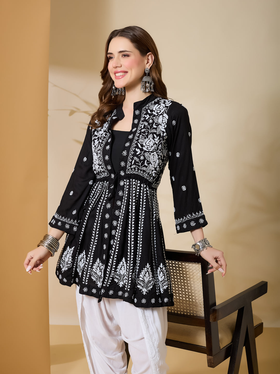 The Roselle Peplum Shrug Set