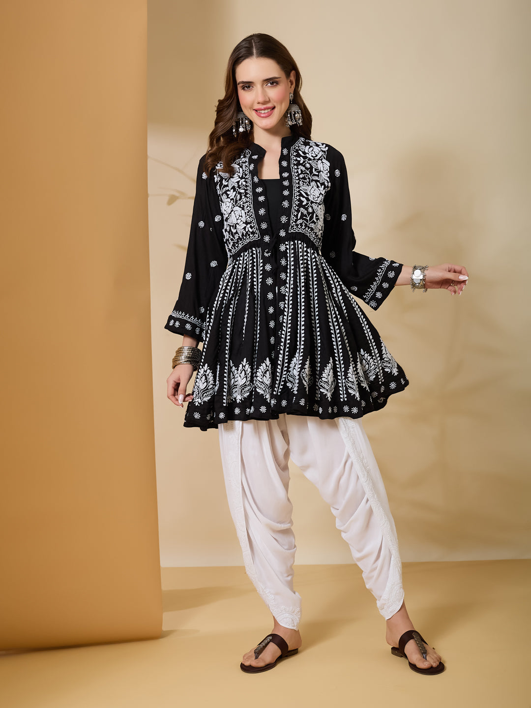 The Roselle Peplum Shrug Set