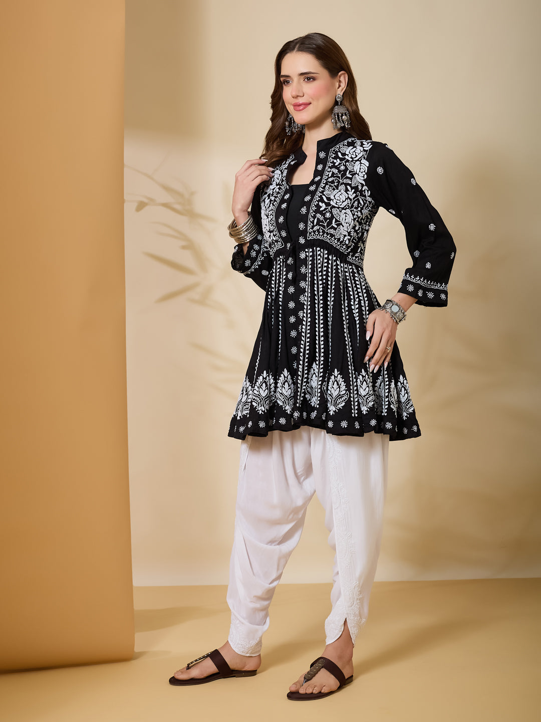 The Roselle Peplum Shrug Set