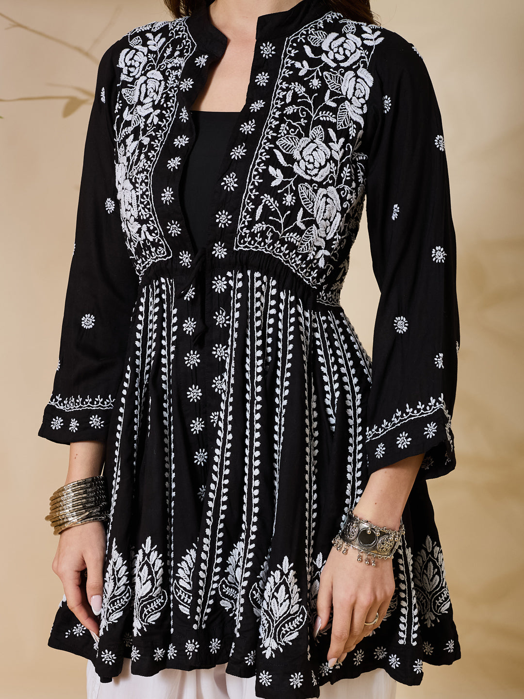 The Roselle Peplum Shrug Set