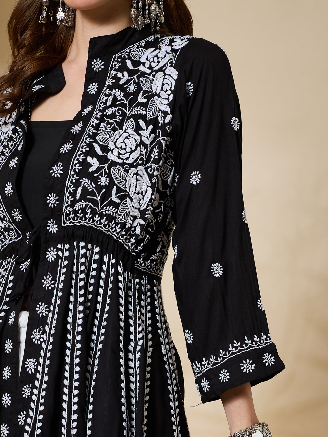 The Roselle Peplum Shrug Set