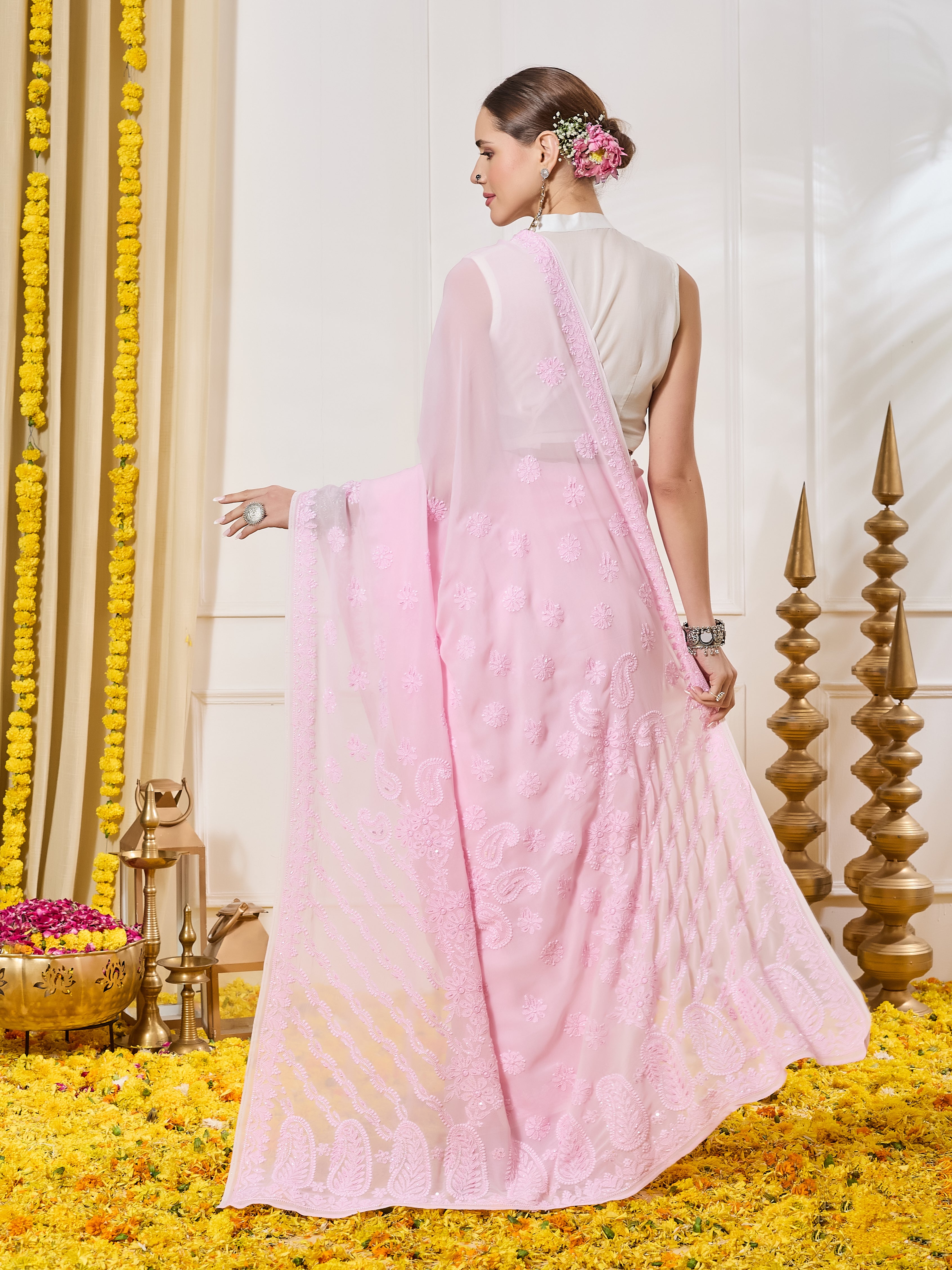 The Soraya Pre-Pleated Saree