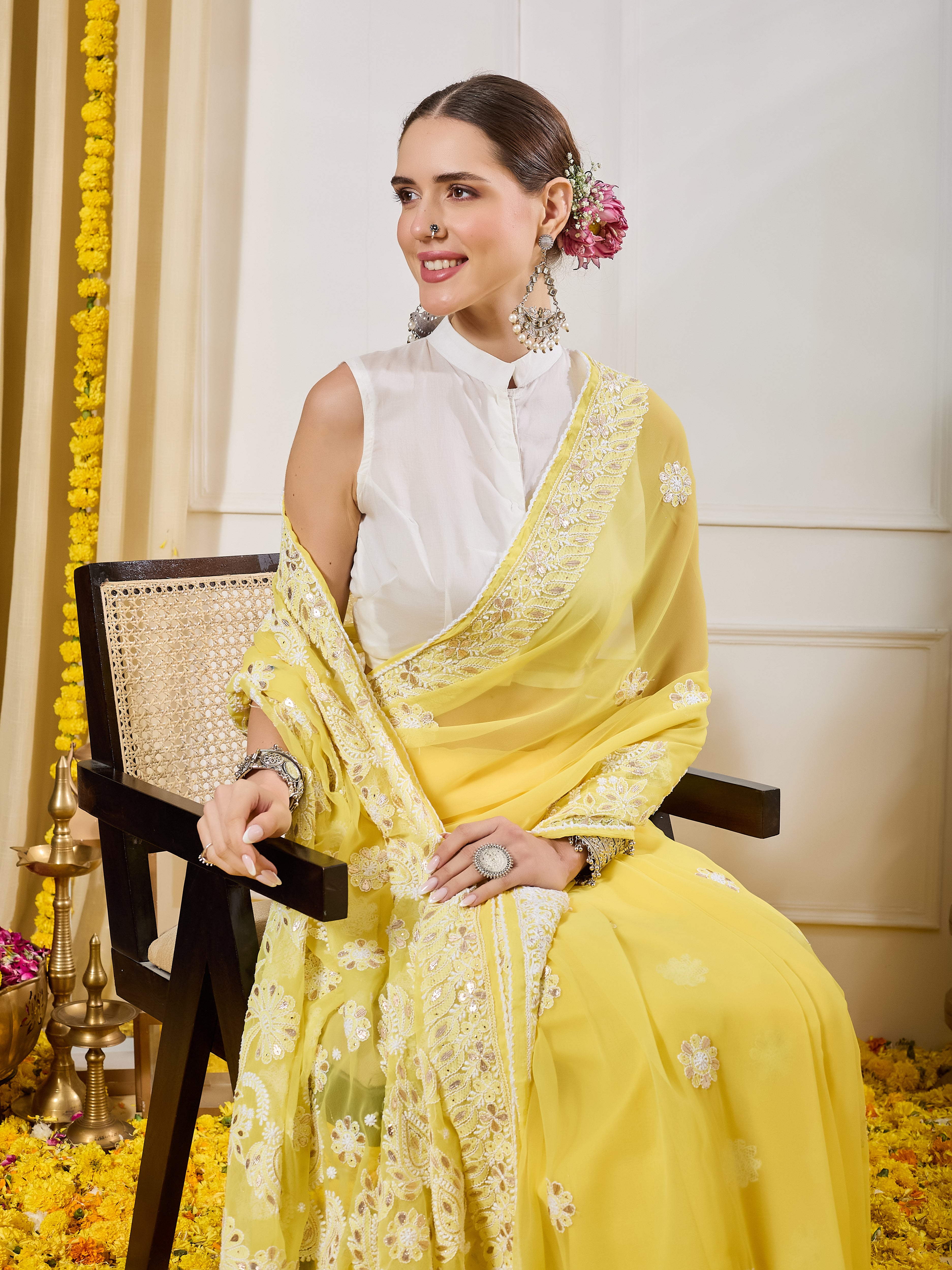 The Aurelia Pre-Pleated Saree