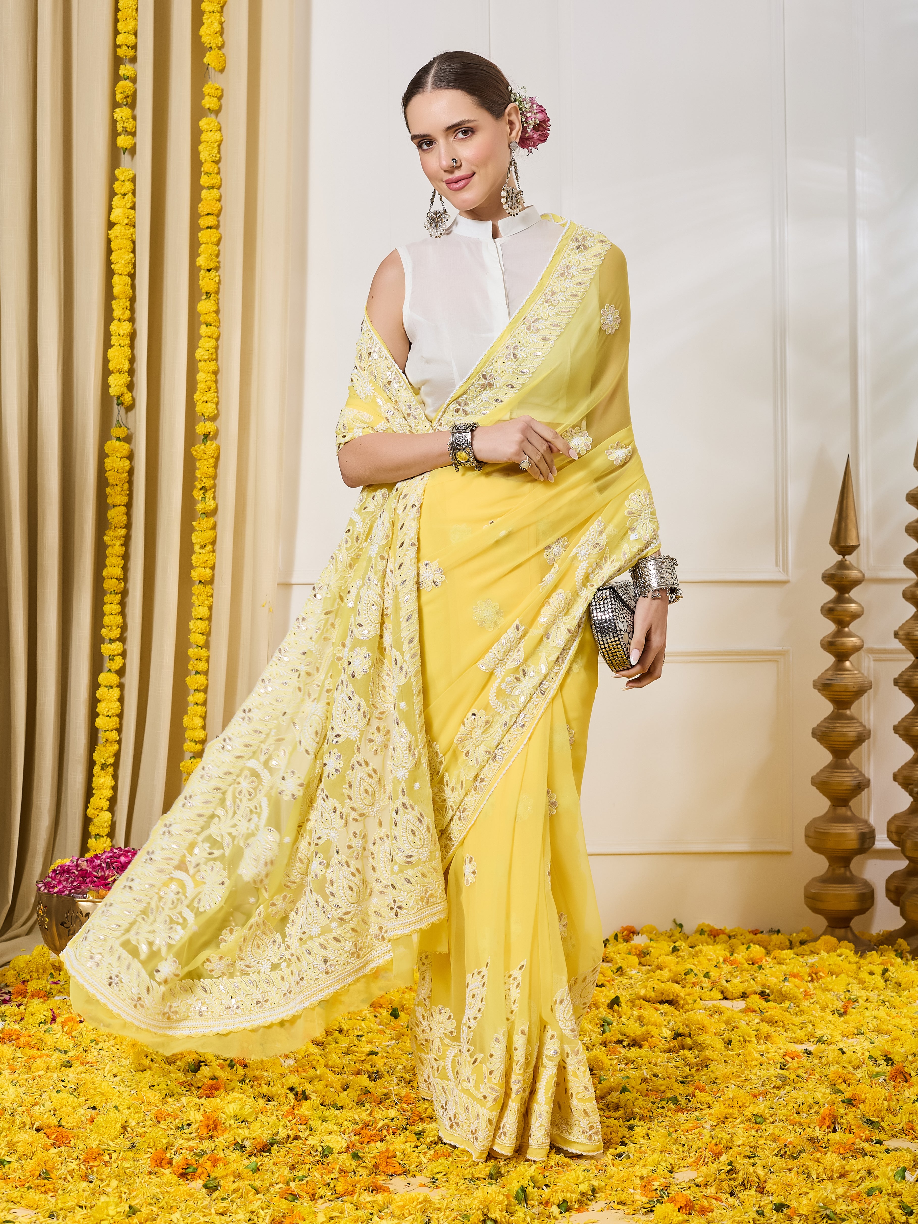 The Aurelia Pre-Pleated Saree