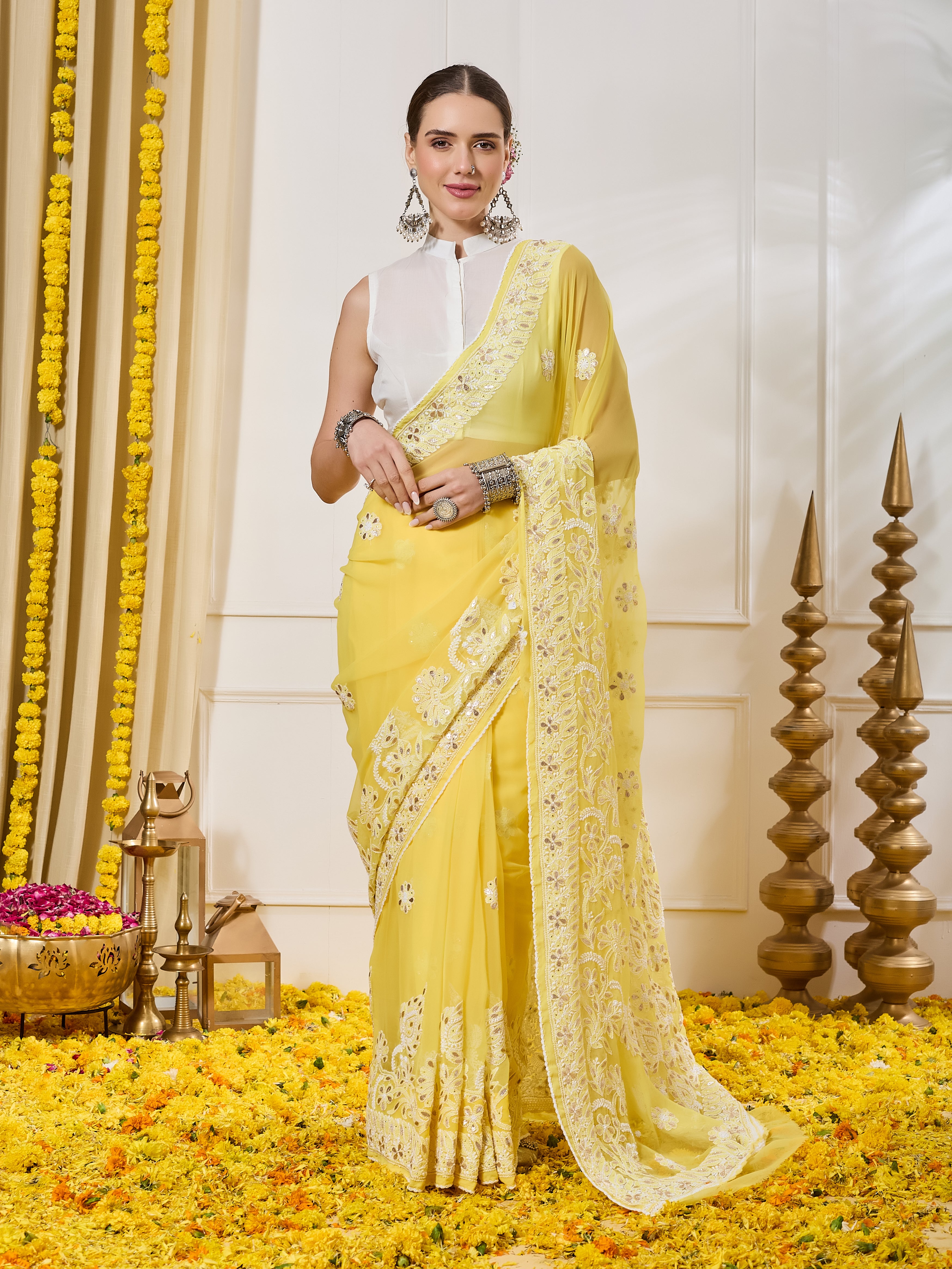 The Aurelia Pre-Pleated Saree