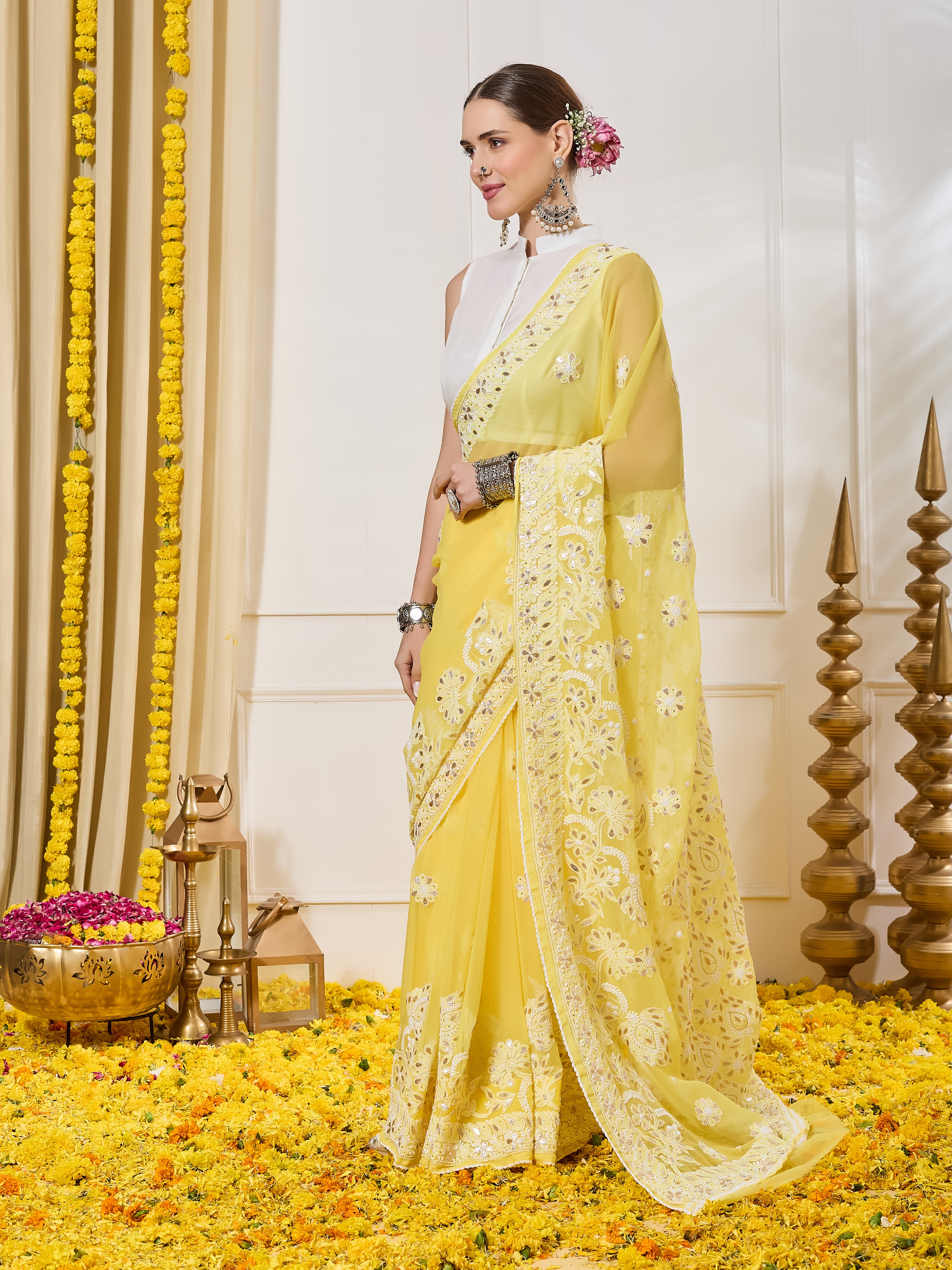 The Aurelia Pre-Pleated Saree