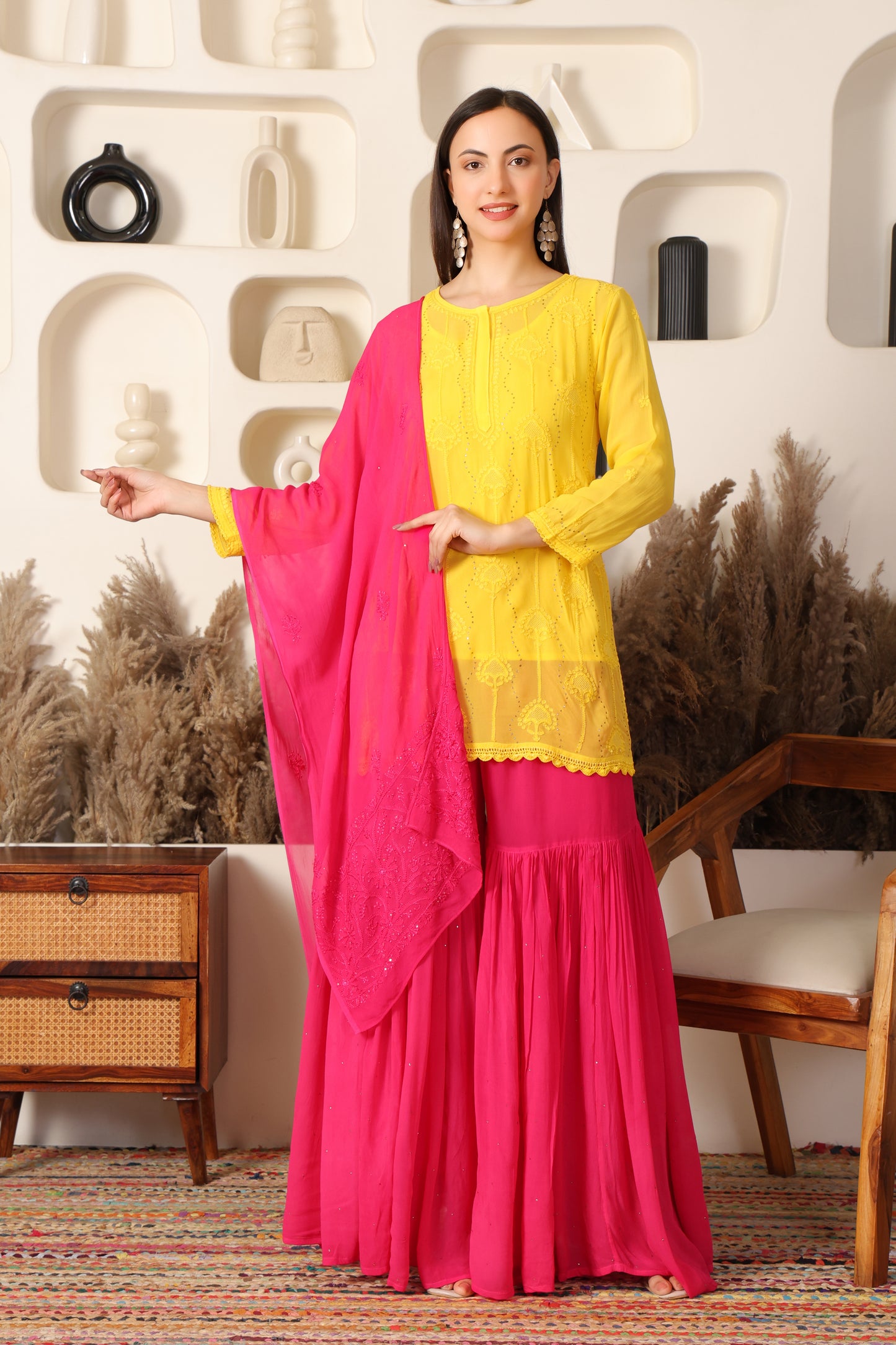 Khwaab Rang Sharara Set