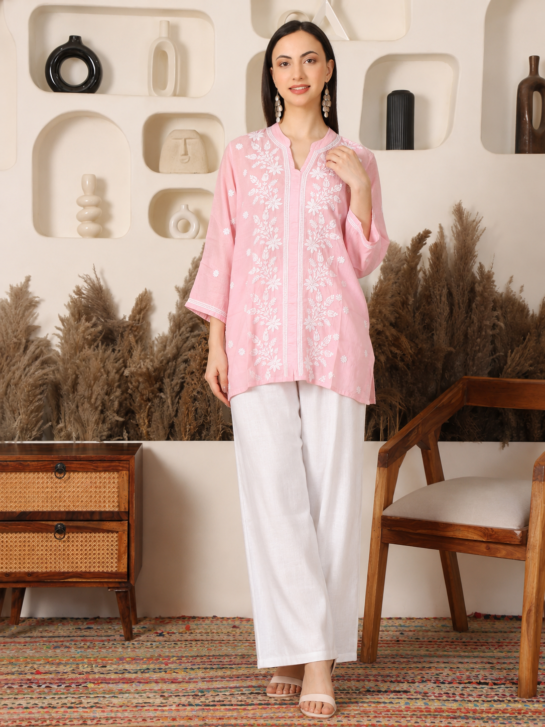 Nayra Mandarin Light Peach Top
