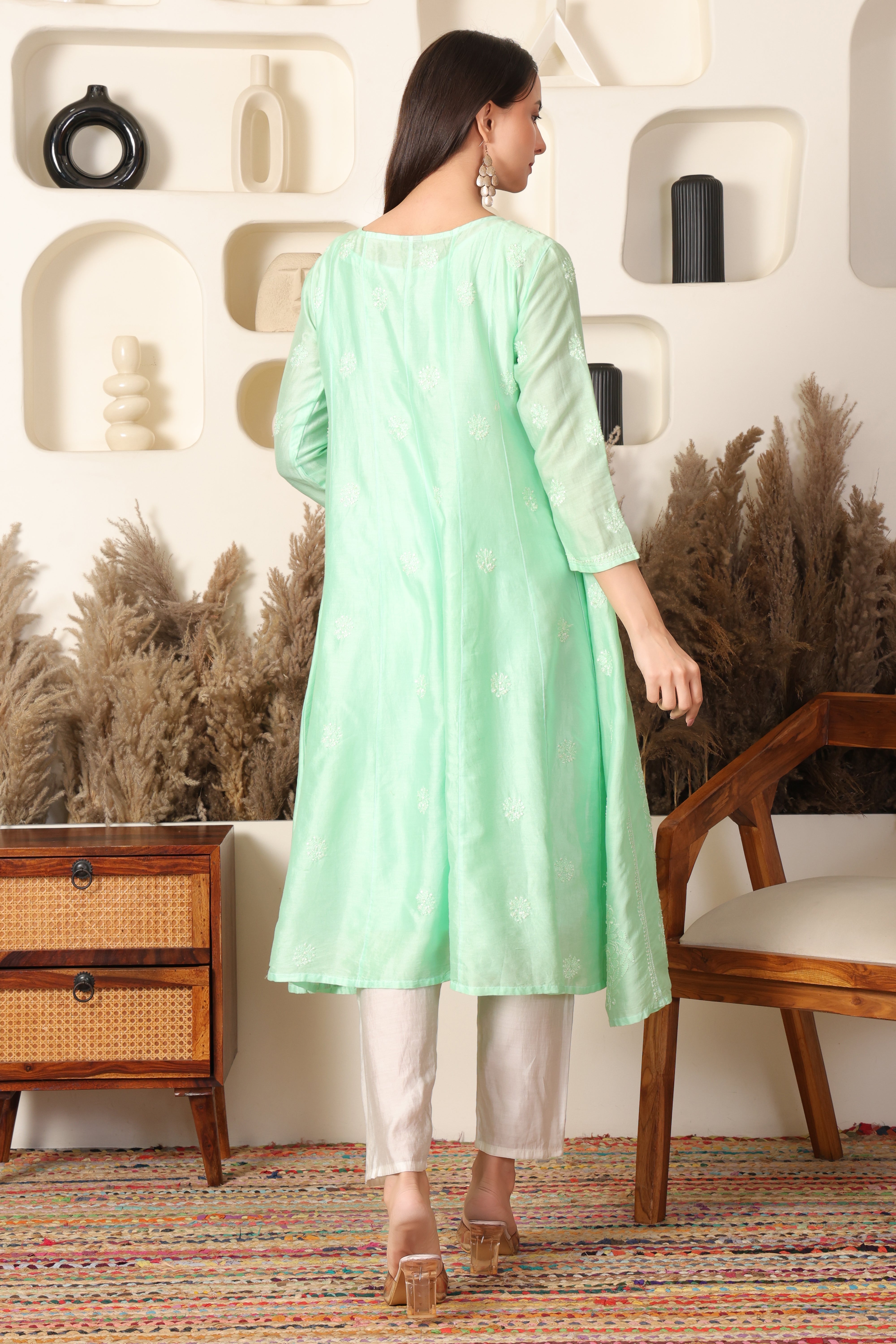 Noor Chanderi Anarkali