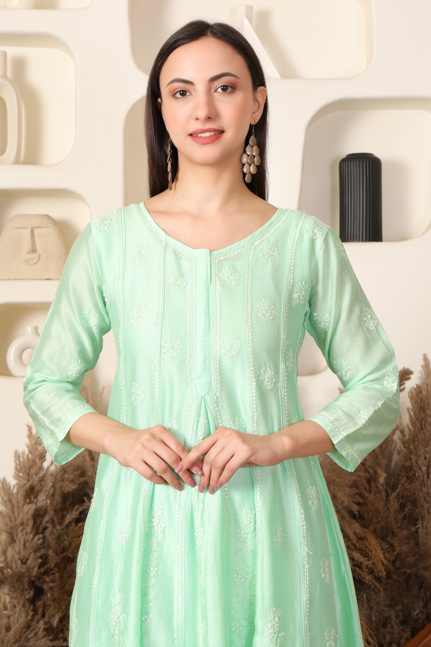 Noor Chanderi Anarkali