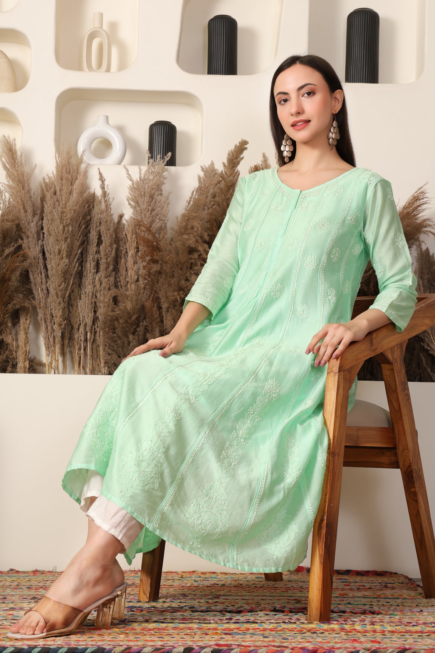 Noor Chanderi Anarkali