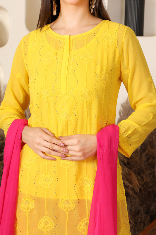 Khwaab Rang Sharara Set