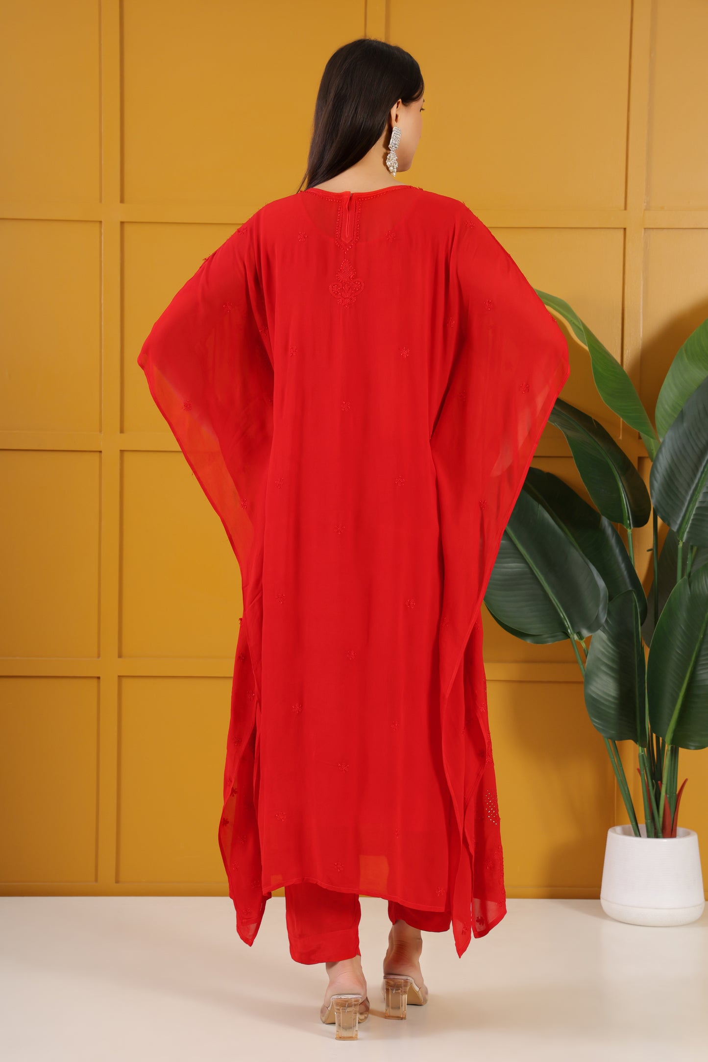 Ishq Viscose Kaftan Set with Pants