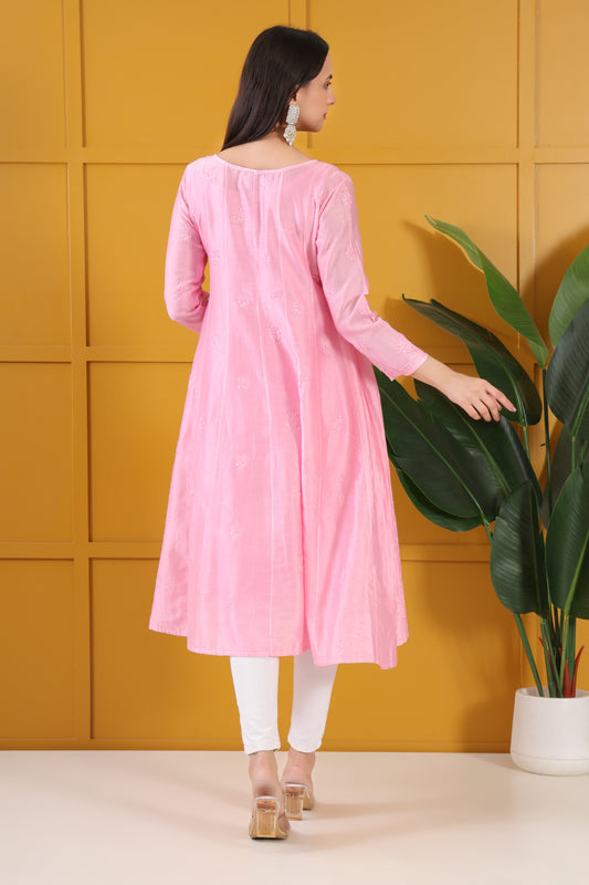 Noor Chanderi Anarkali