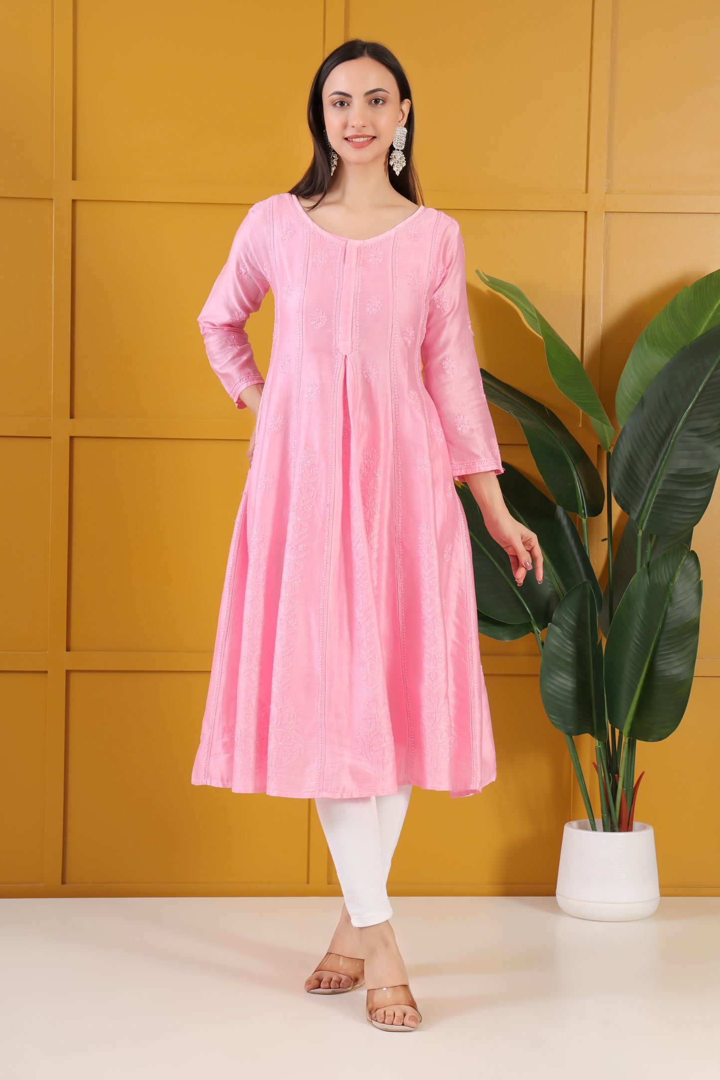 Noor Chanderi Anarkali