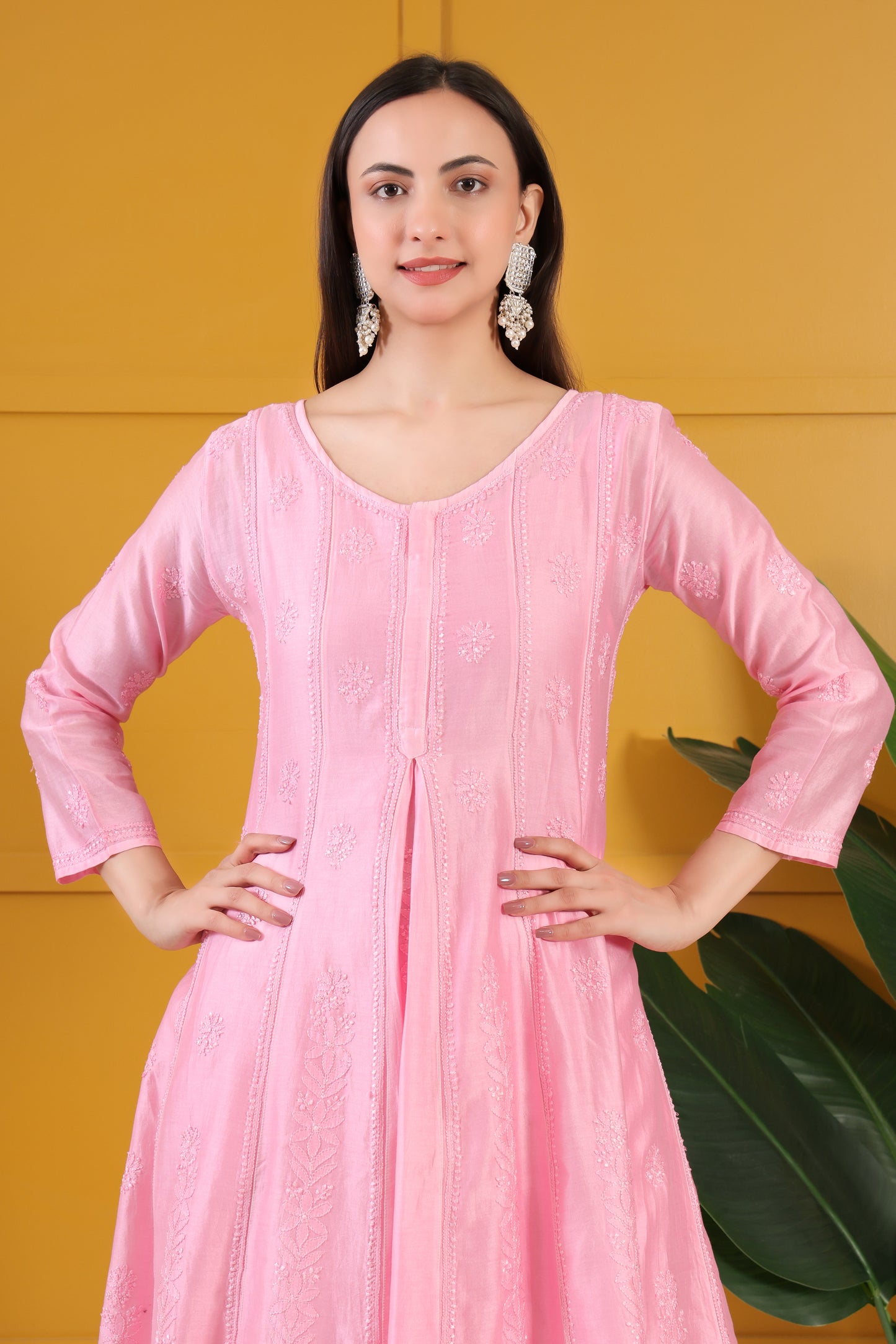 Noor Chanderi Anarkali