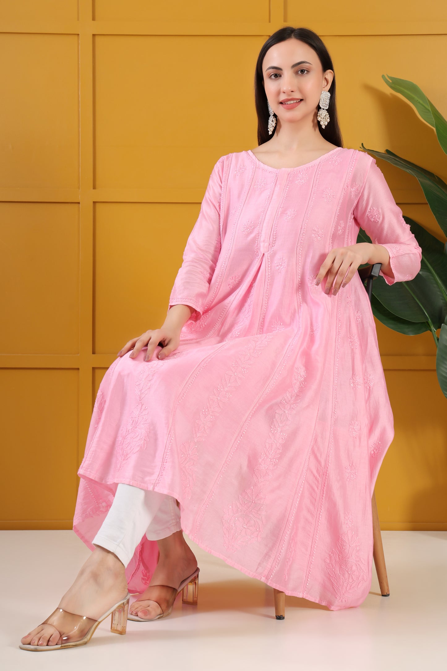 Noor Chanderi Anarkali