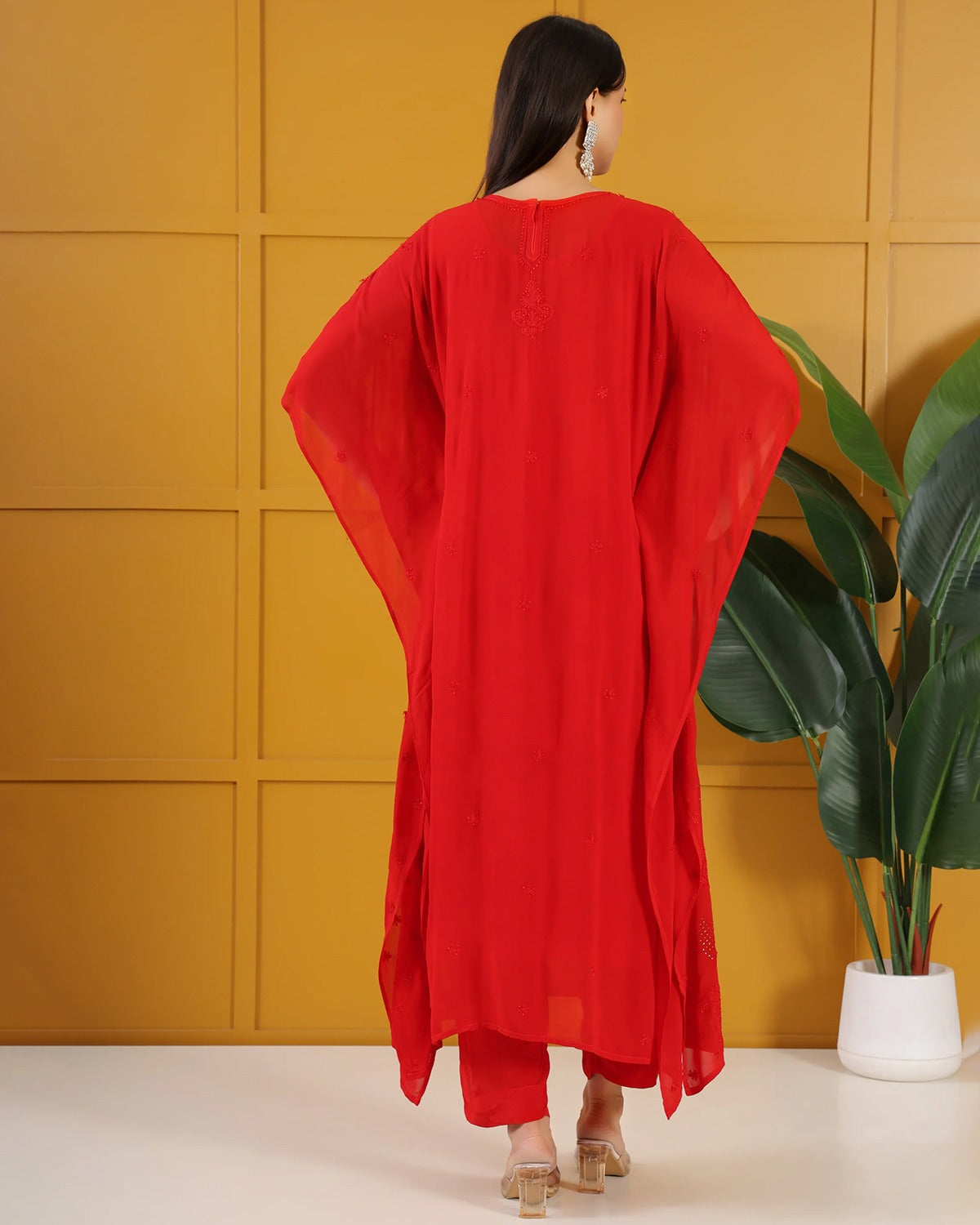 Ishq Viscose Kaftan Set with Pants