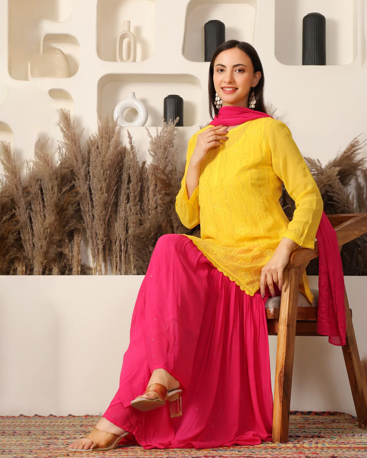 Khwaab Rang Sharara Set