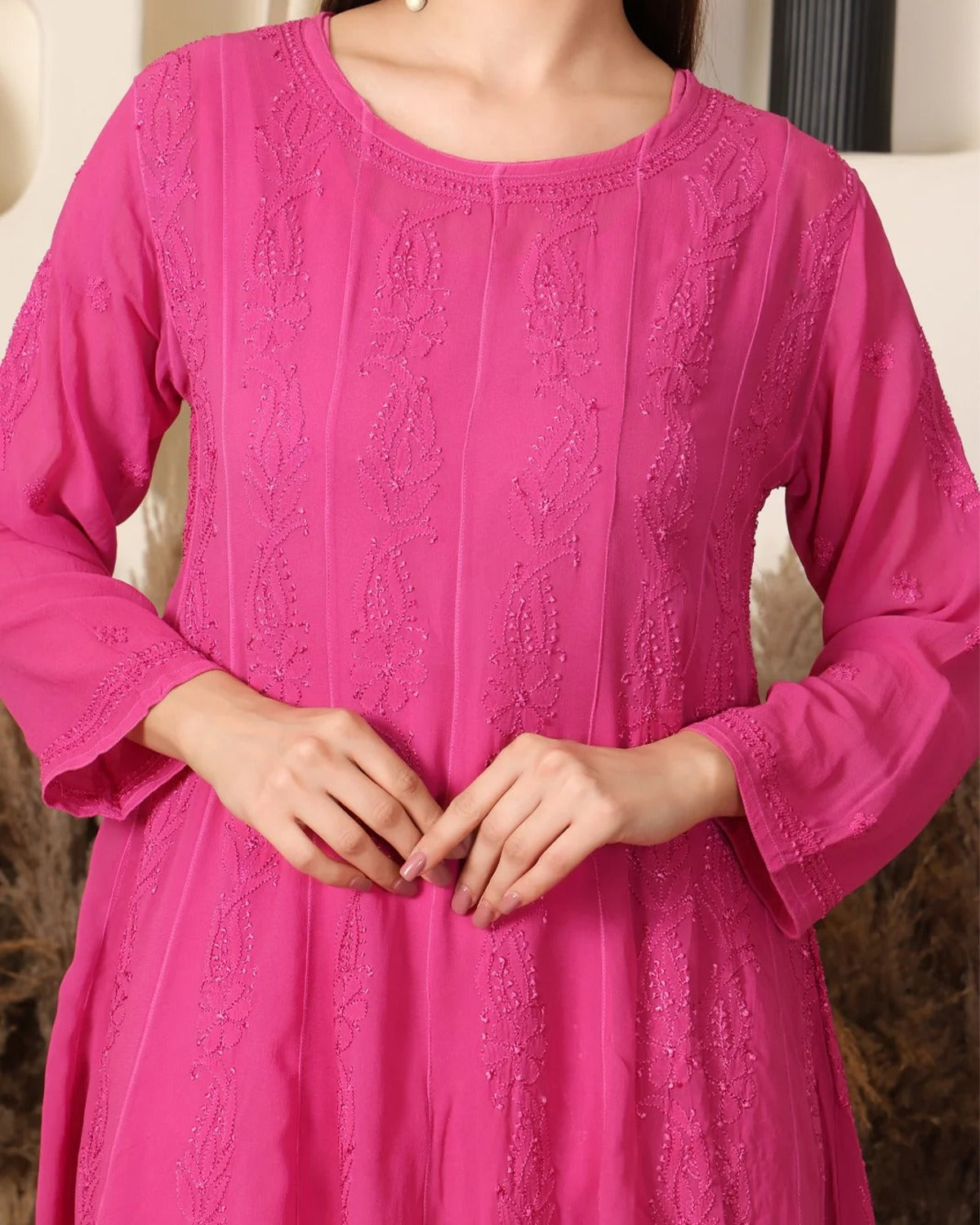 Rhea Pink Chic Dress