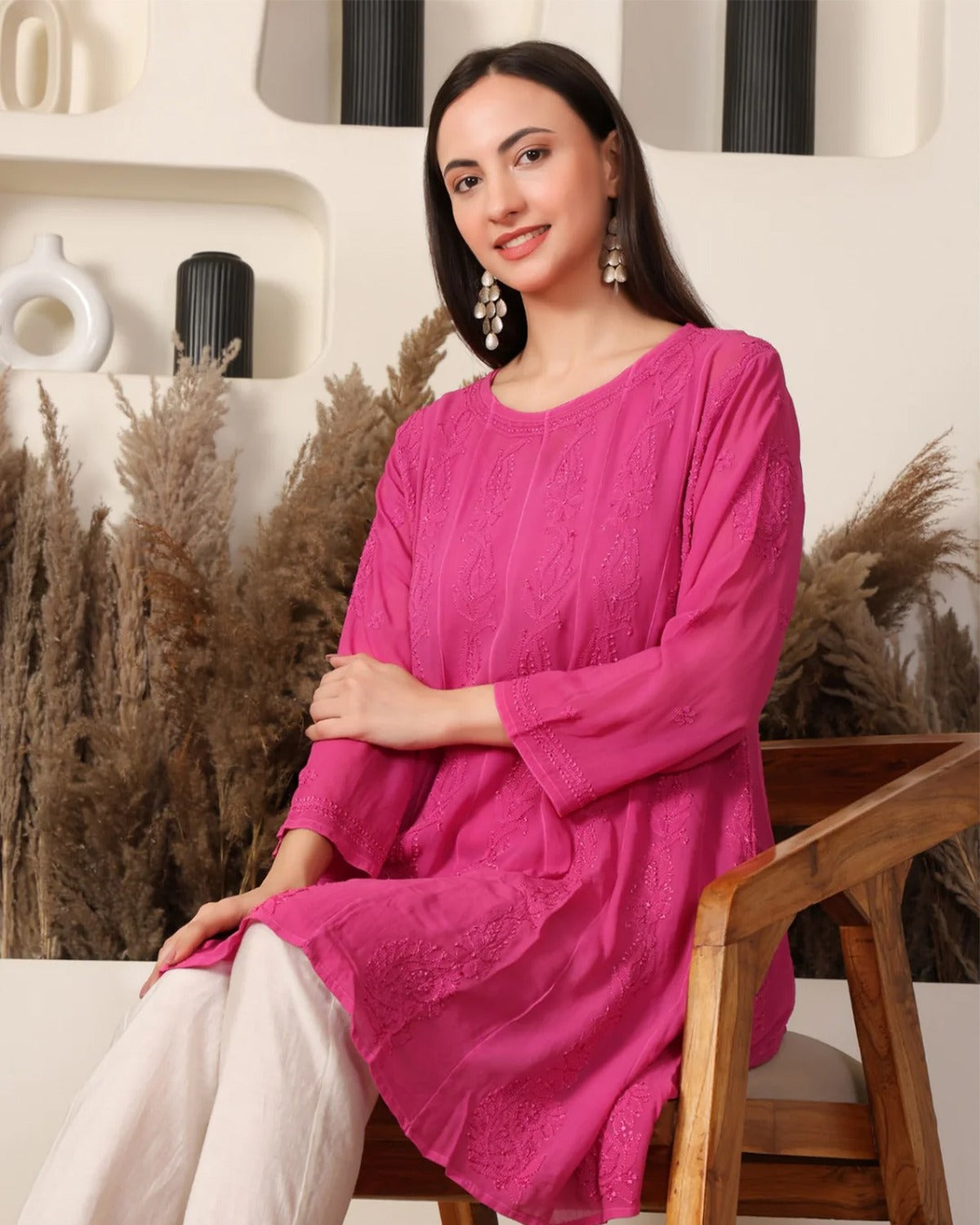 Rhea Pink Chic Dress