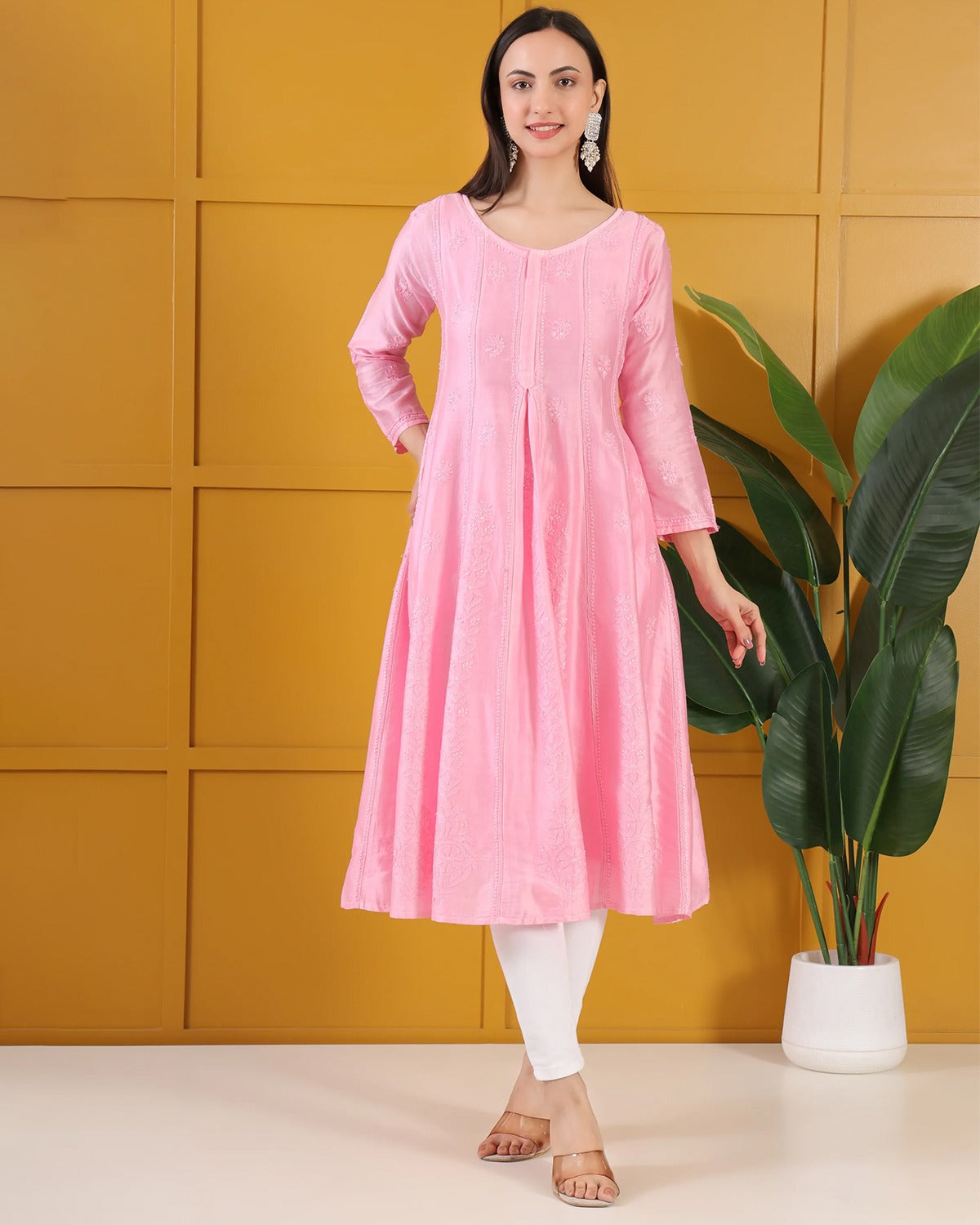 Noor Chanderi Anarkali