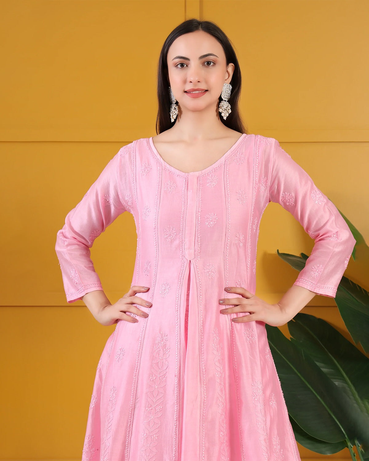 Noor Chanderi Anarkali