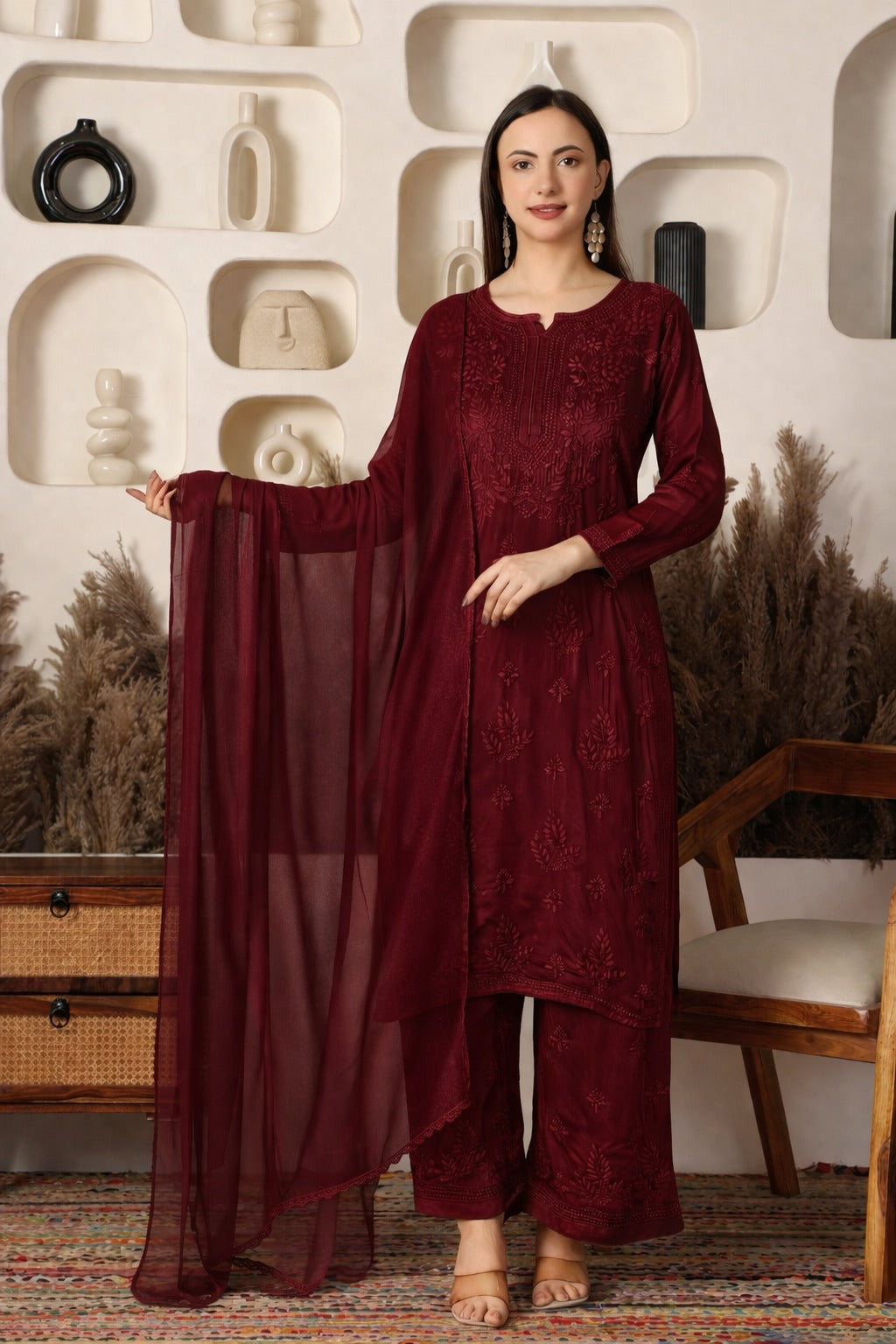 Makhmal Co-ord Set