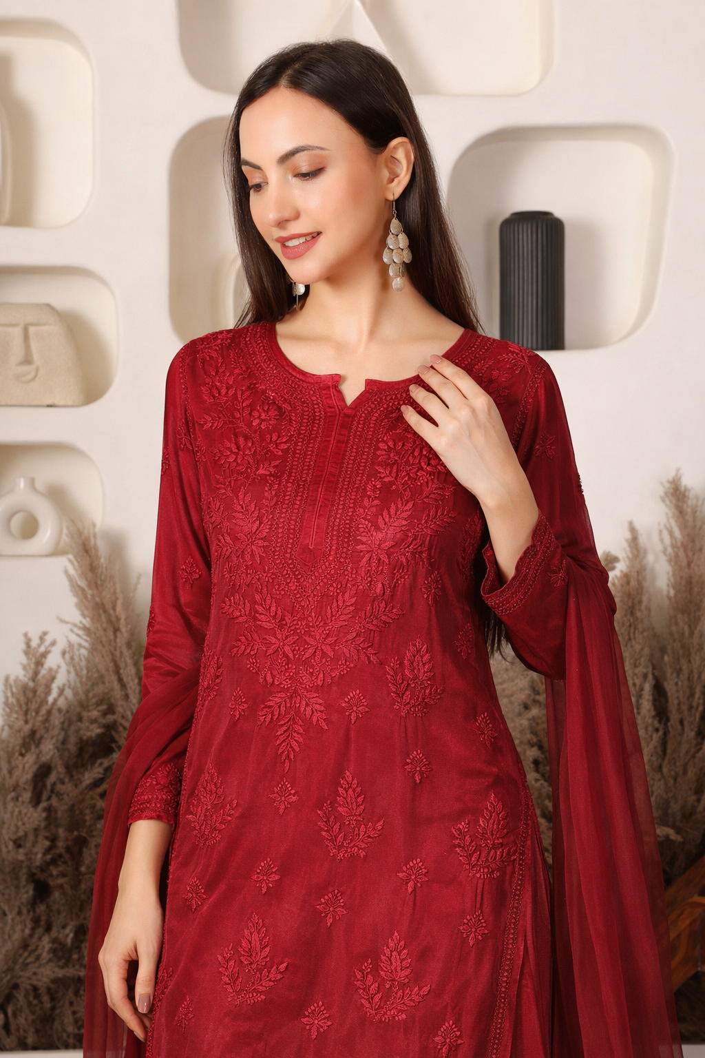 Makhmal Co-ord Set