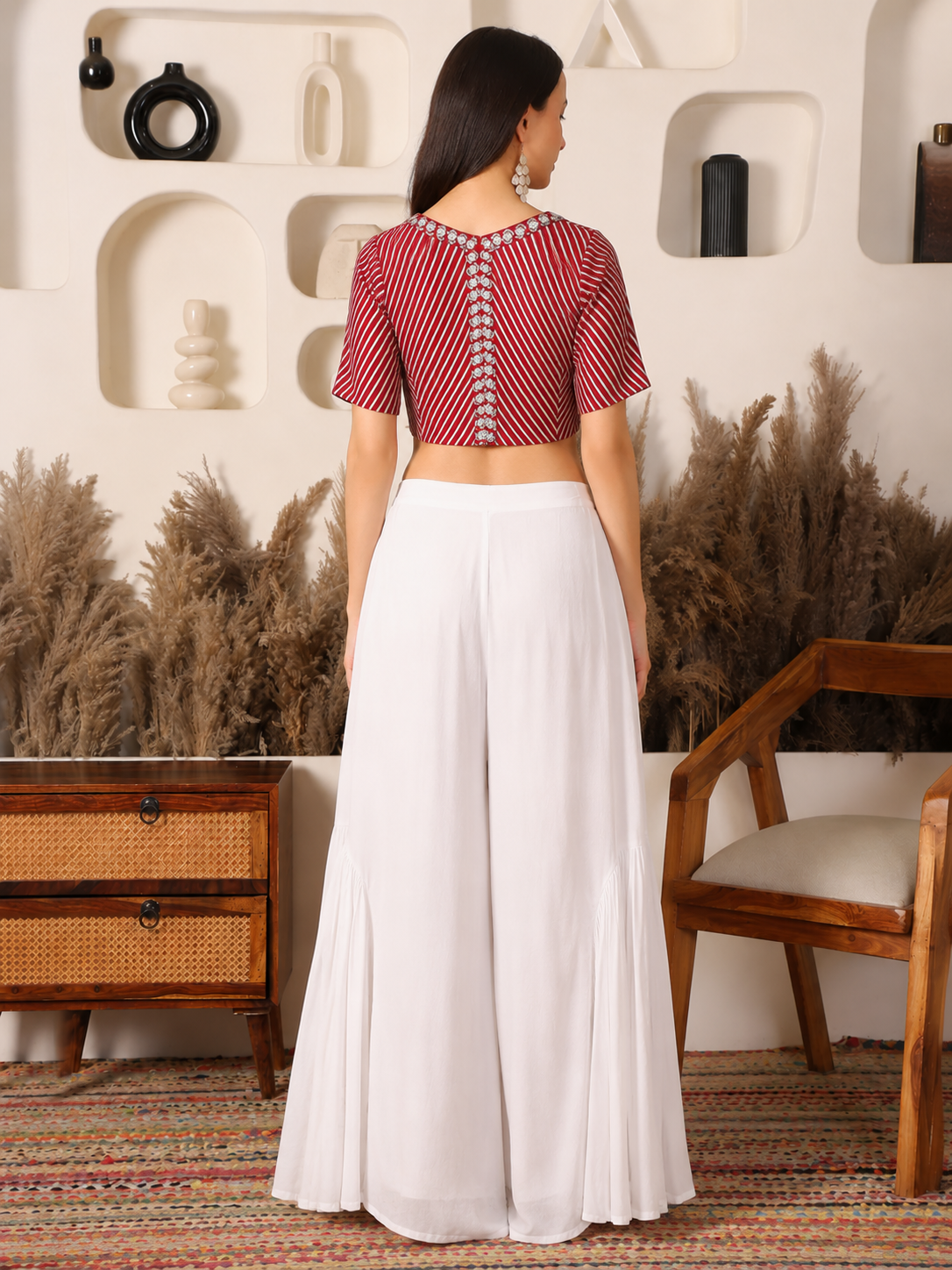Suhani Silk Deep Red Blouse